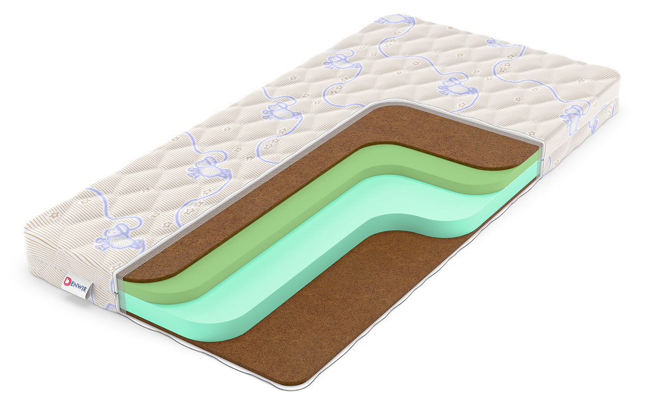 детский матрас Denwir Baby Springless Eco Foam Hard Plus 10 1 Denwir Baby Springless Eco Foam Hard Plus 10